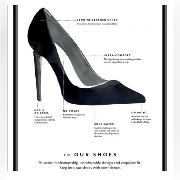 White House Black Market Hematite-Embellished High Heel Silver Jeweled Pumps 8.5 - Picture 12 of 12